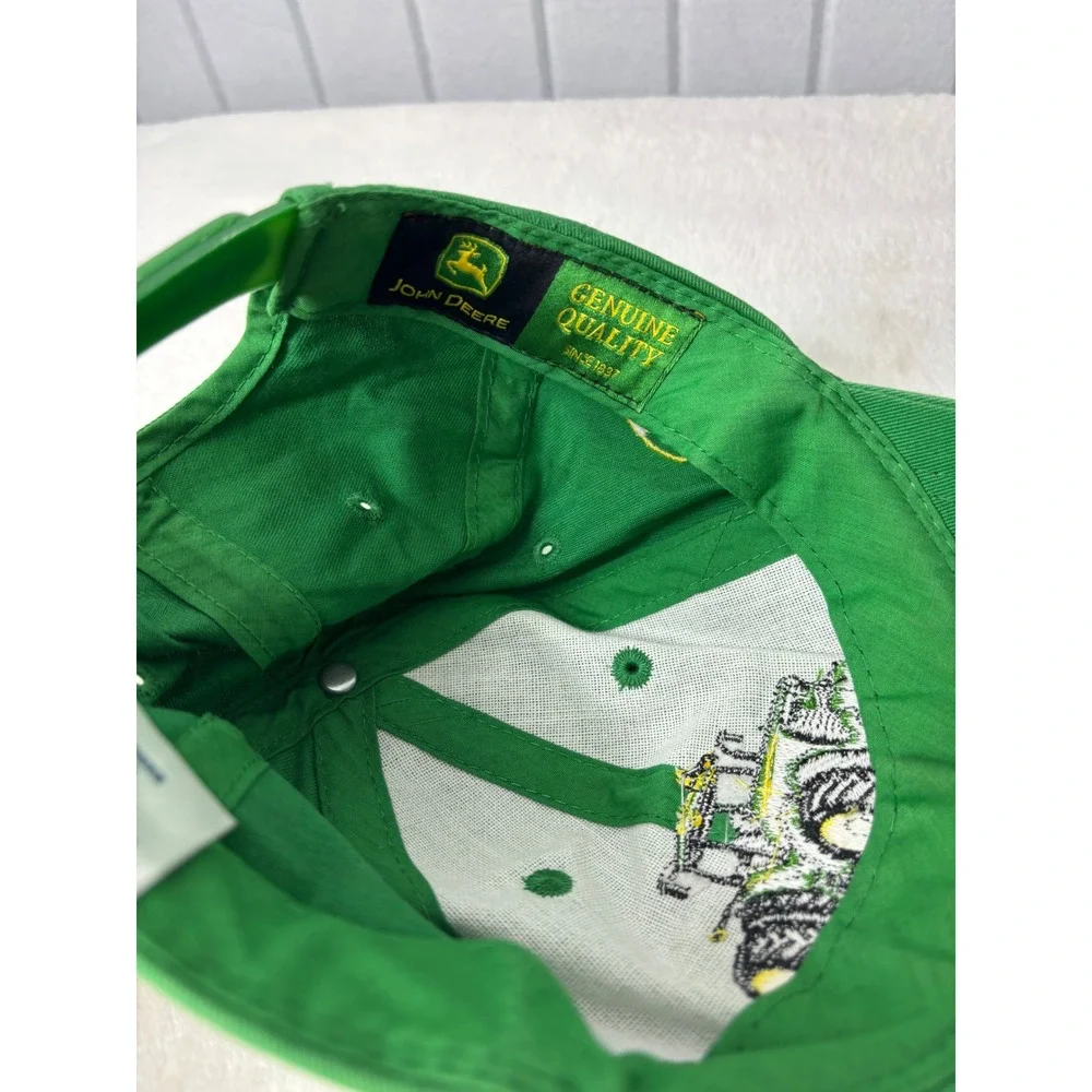 John Deere‎ Kids Green Tractor Baseball Hat Embroidered Snapback Cap
